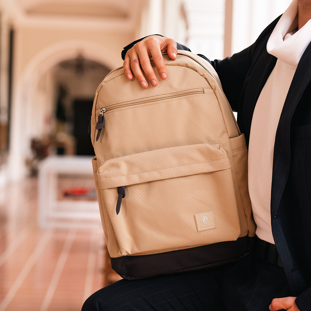 Mochila LB Riley Beige