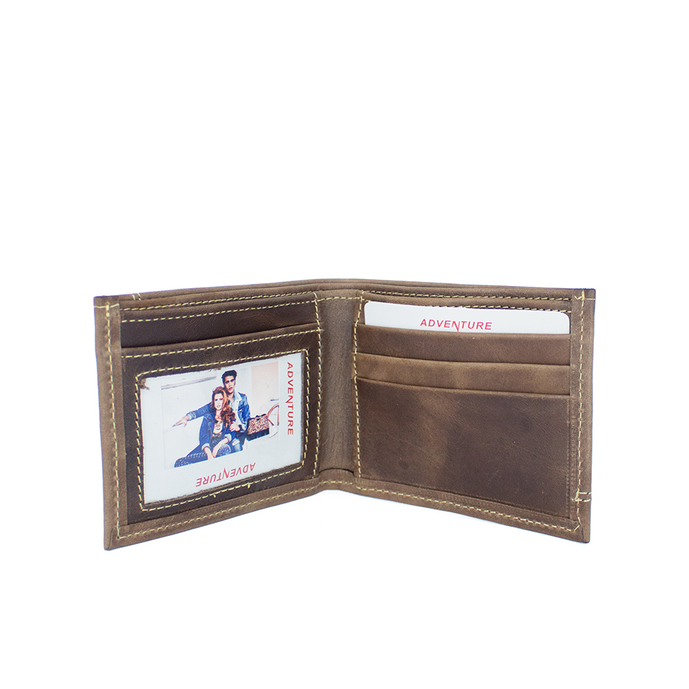 Billetera Adventure Doble Savage Piel