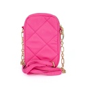 Bolso Refresh Tipo Bandolera Para Teléfono Diamond Fucsia