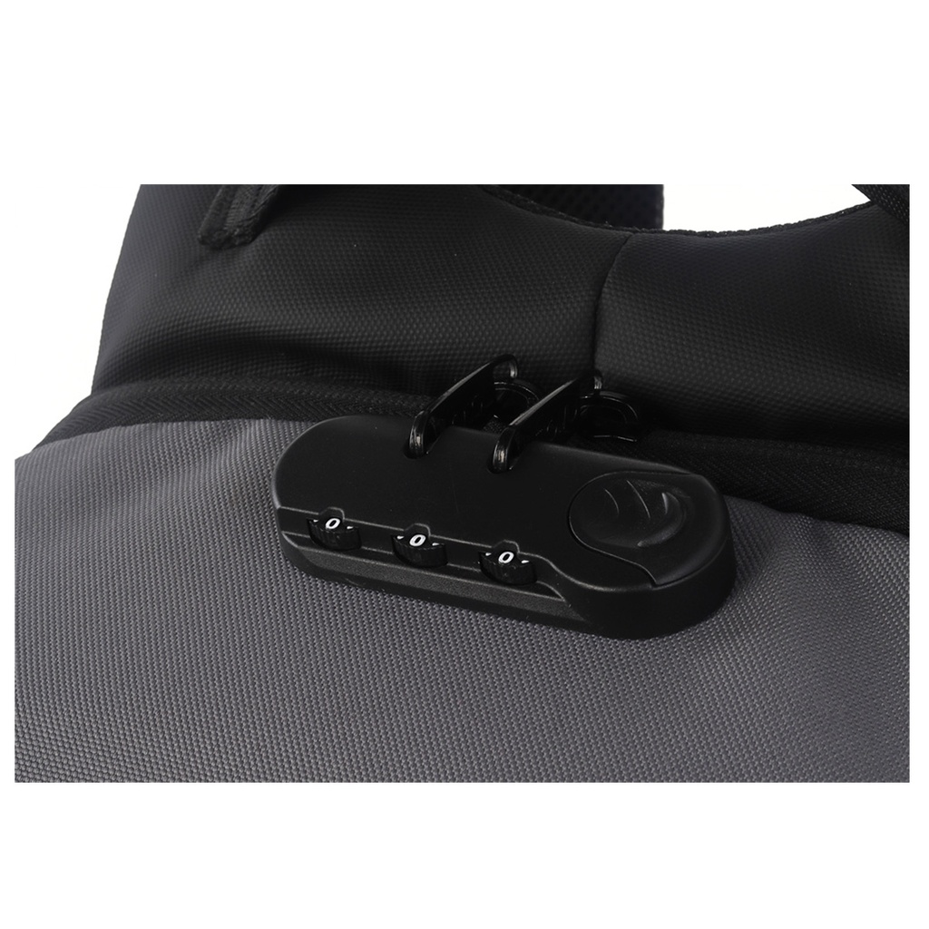 Mochila Molvu Go Gris Oscuro