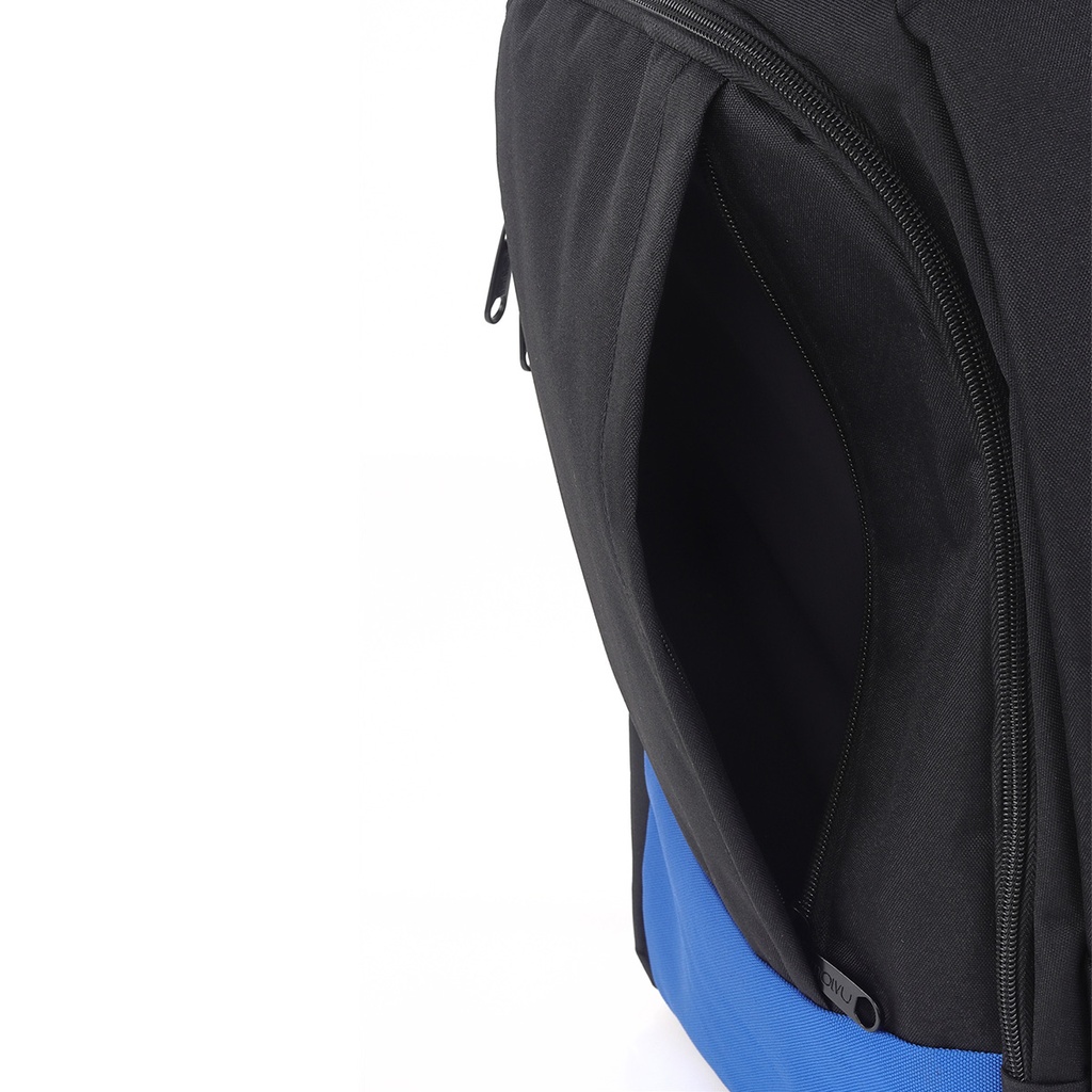 Mochila Molvu U2 Negro Azul