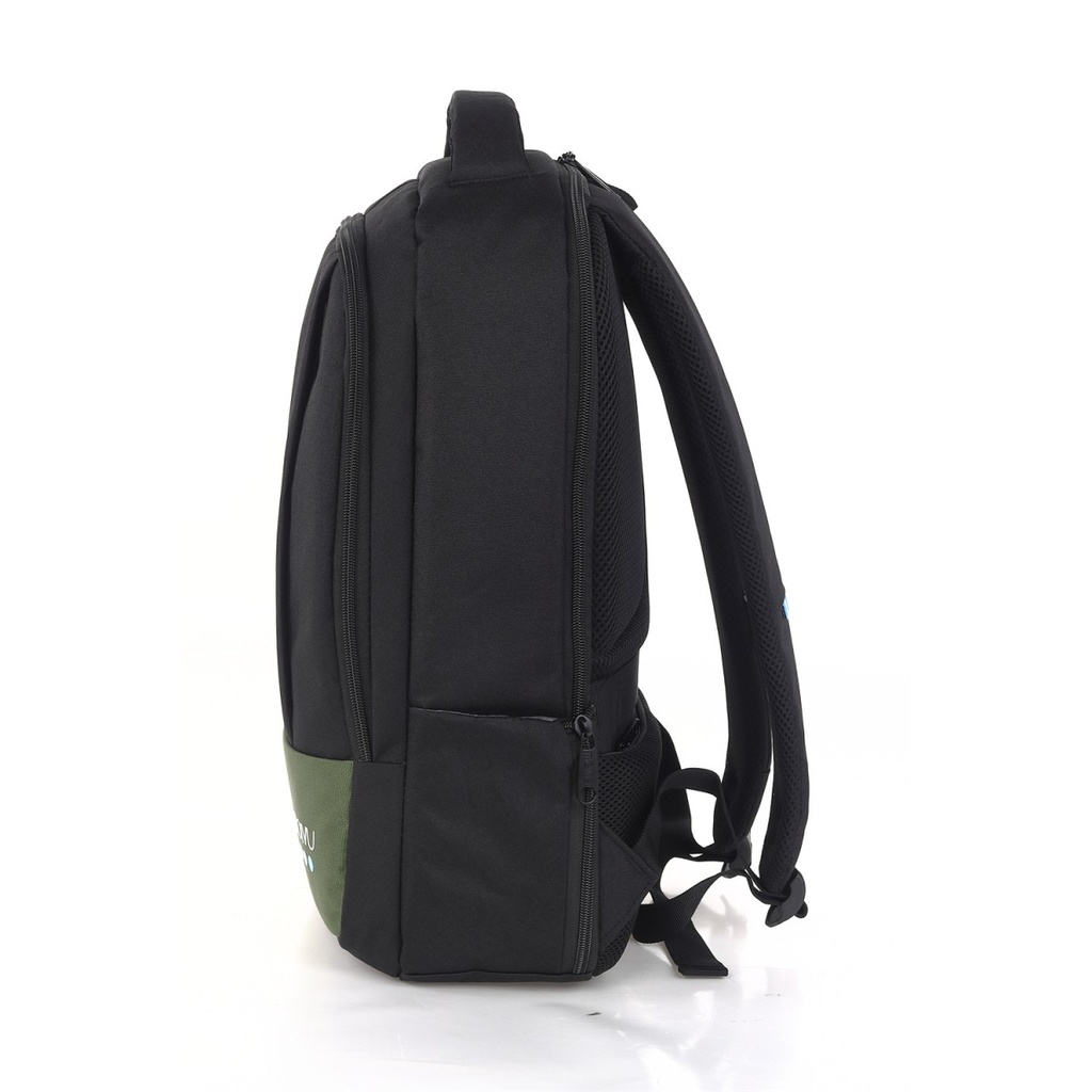 Mochila Molvu U2 Negro Verde