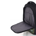 Mochila Molvu U2 Negro Verde