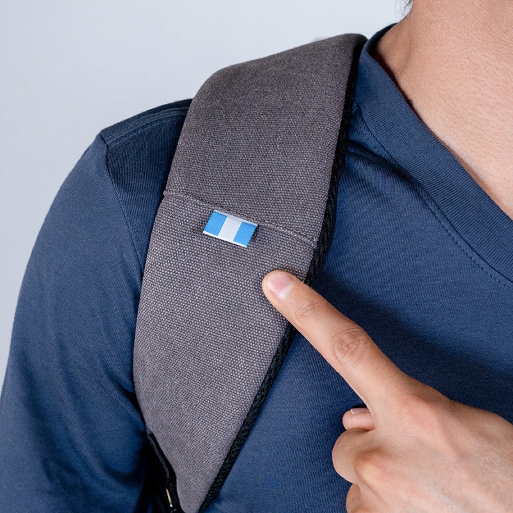 MOCHILA MOLVU STUDIO 2 GRIS