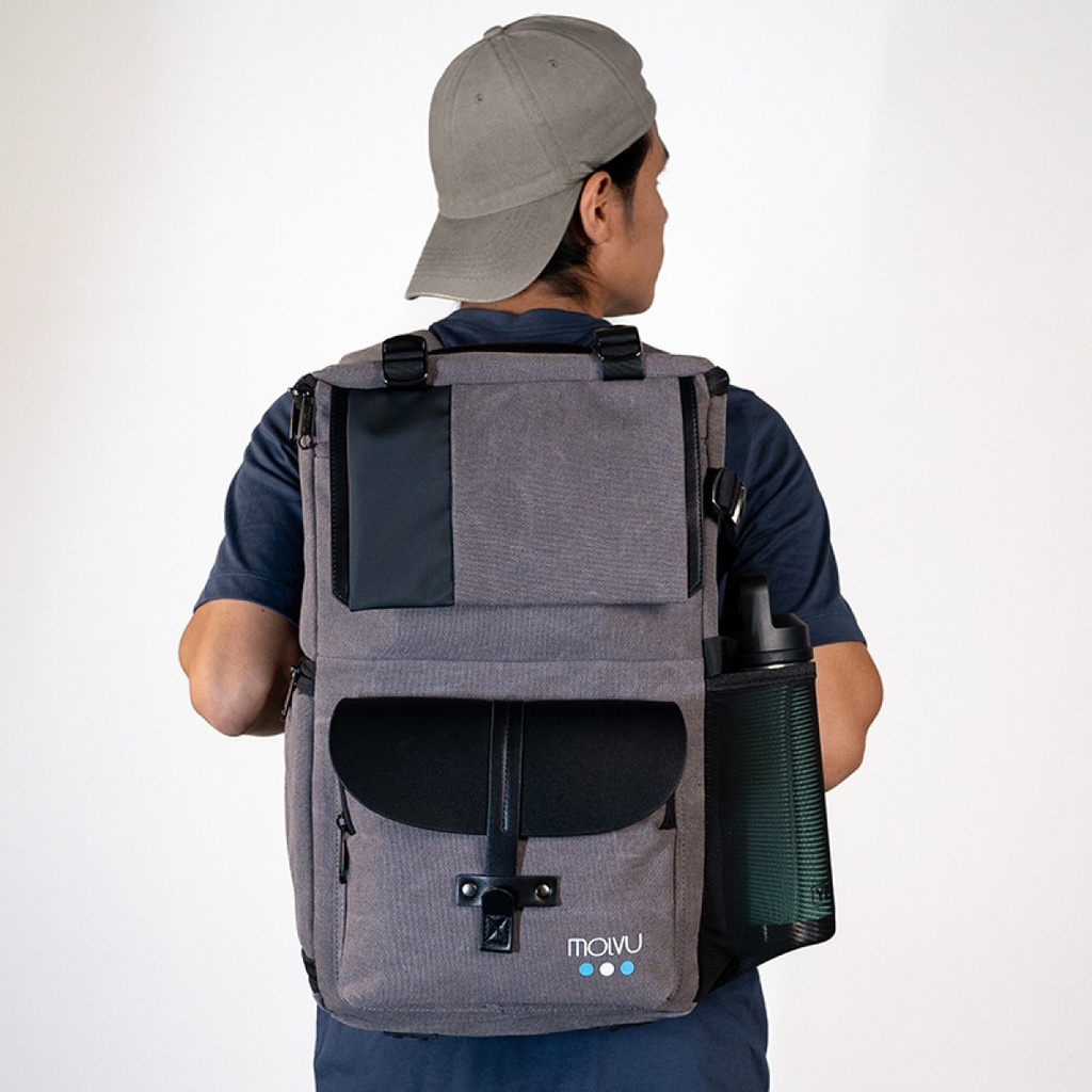 MOCHILA MOLVU STUDIO 2 GRIS