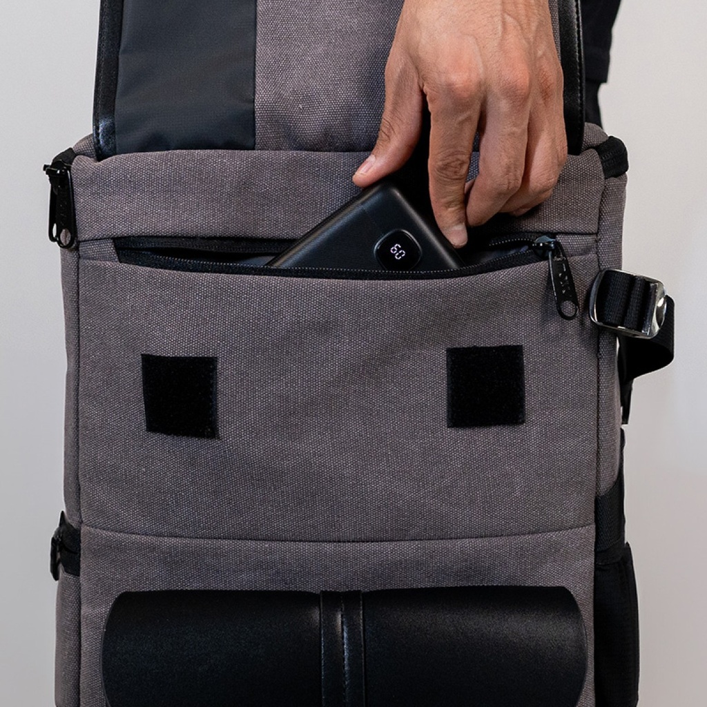 MOCHILA MOLVU STUDIO 2 GRIS