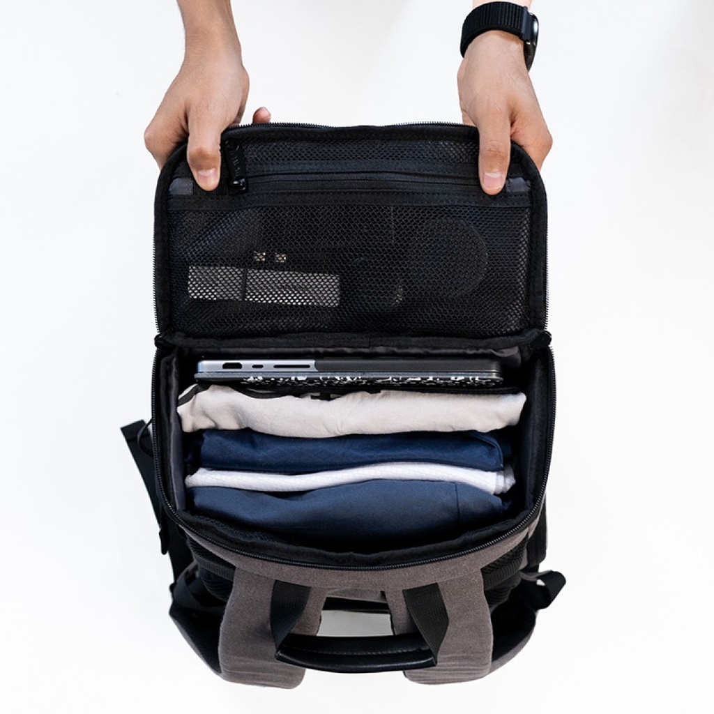 MOCHILA MOLVU STUDIO 2 GRIS