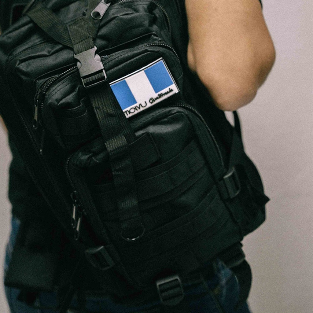 Mochila Táctica Molvu Atake M08 - Negro