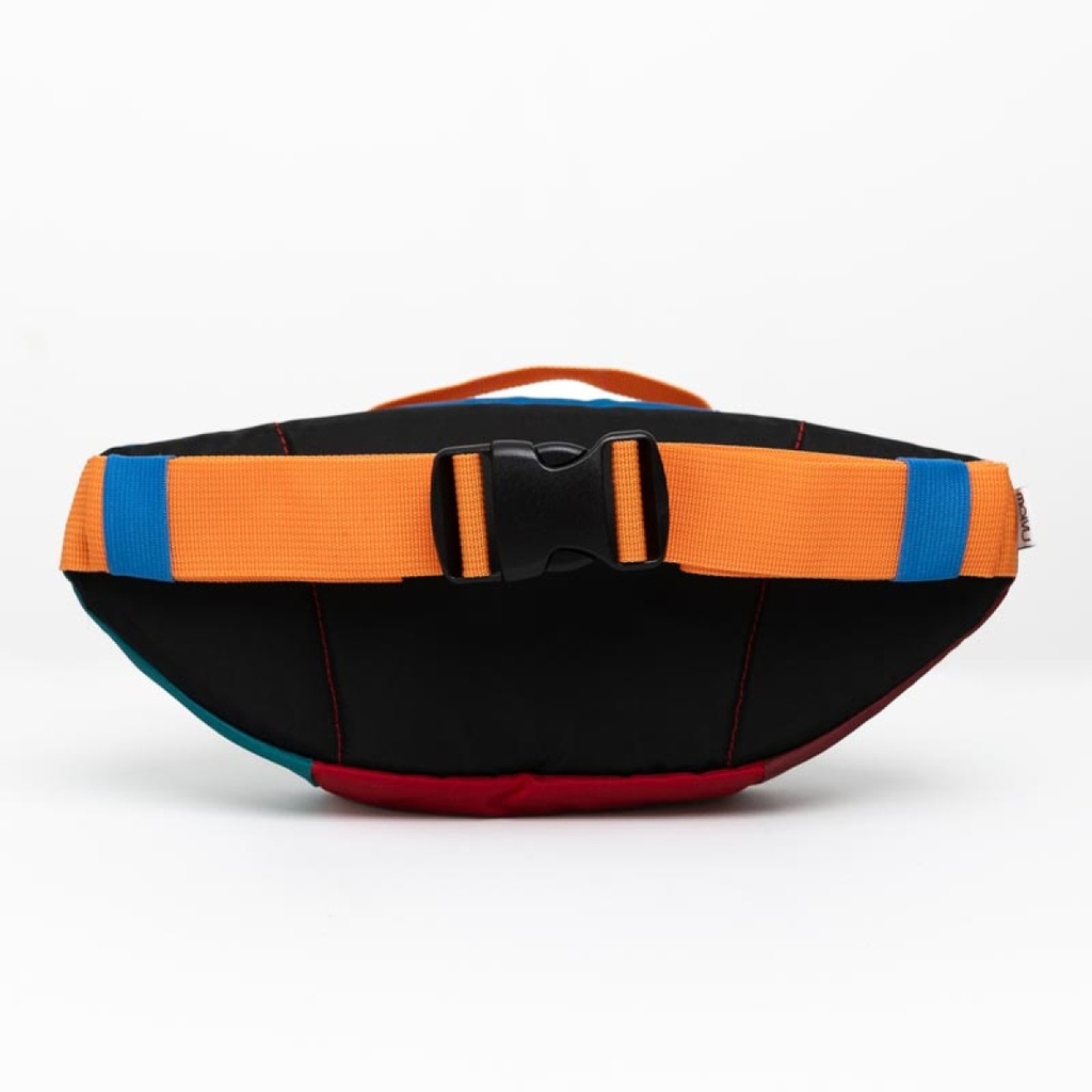 CANGURERITA MOLVU VERDE CON AZUL