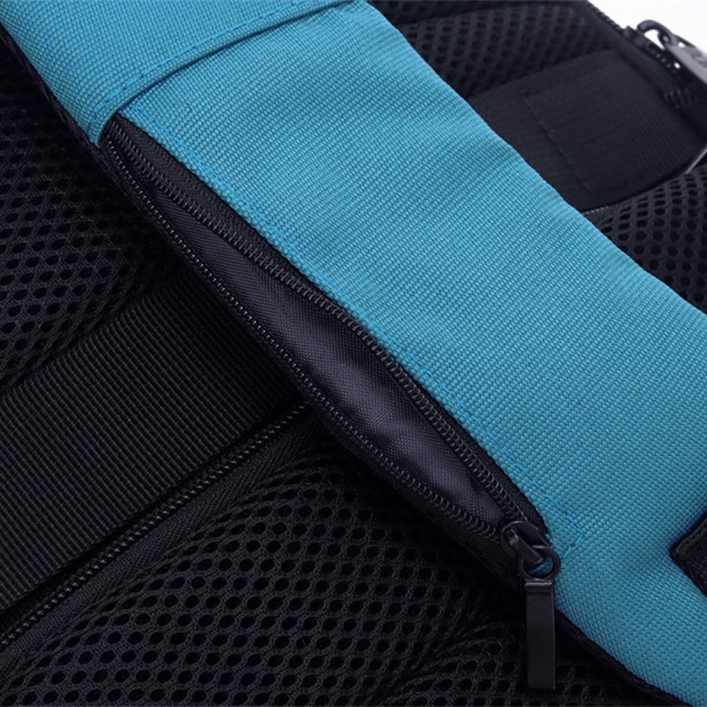 MOCHILA MOLVU CELESTE NEGRO