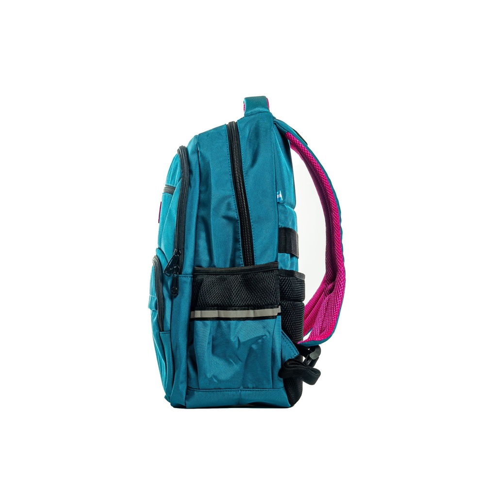 MOCHILA DE ESPALDA TURQUESA 17"