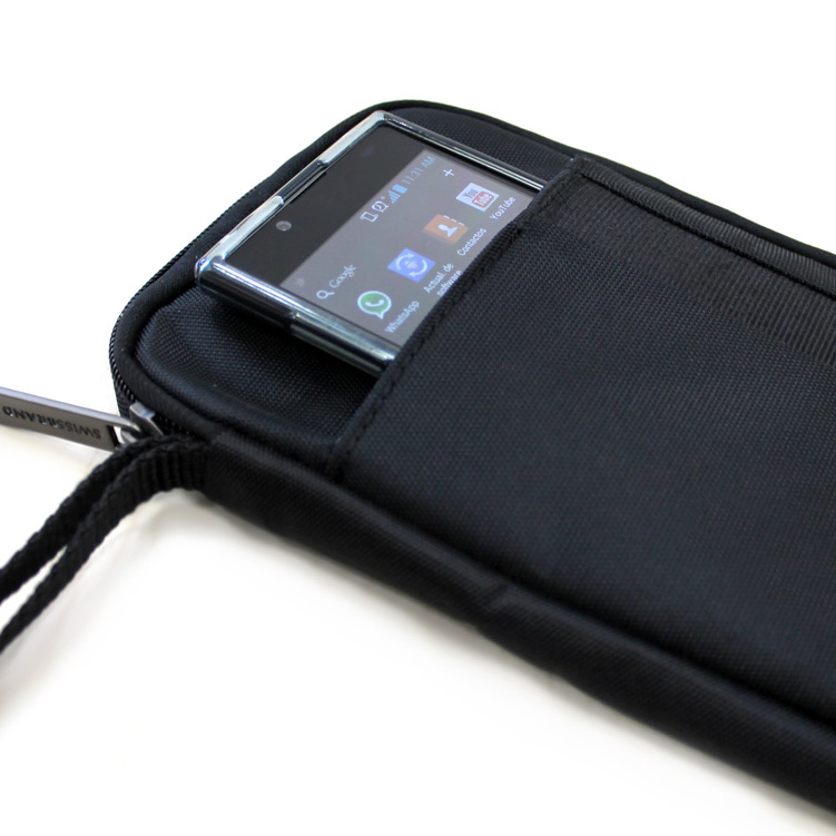PORTA PASAPORTE ORBE BLACK