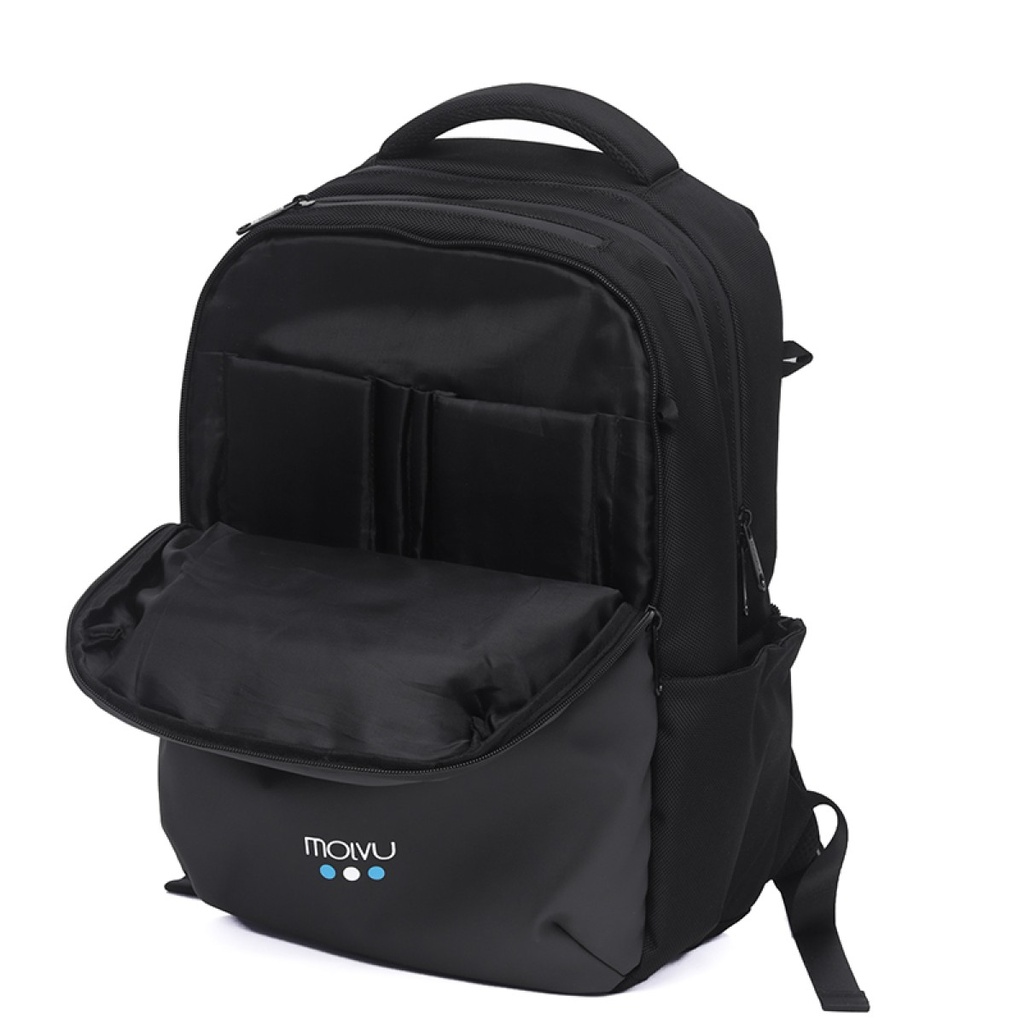 MOCHILA MOLVU GRIS OSCURO