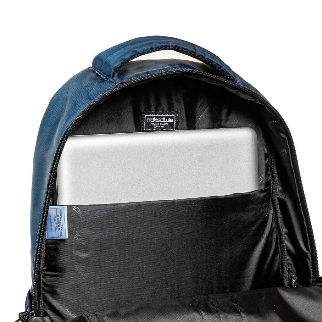 MOCHILA DE ESPALDA AZUL 18" 
