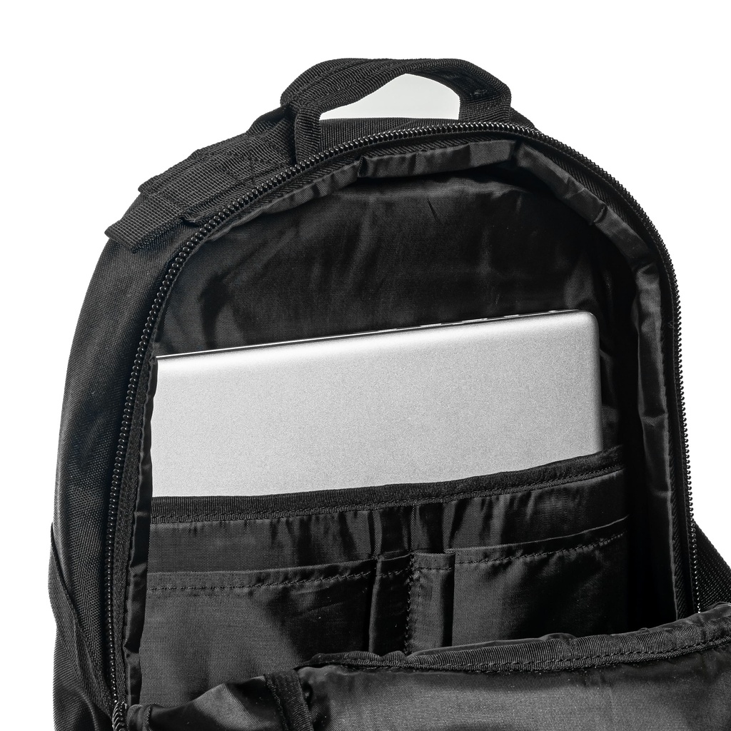 MOCHILA DE ESPALDA NEGRA 19" 