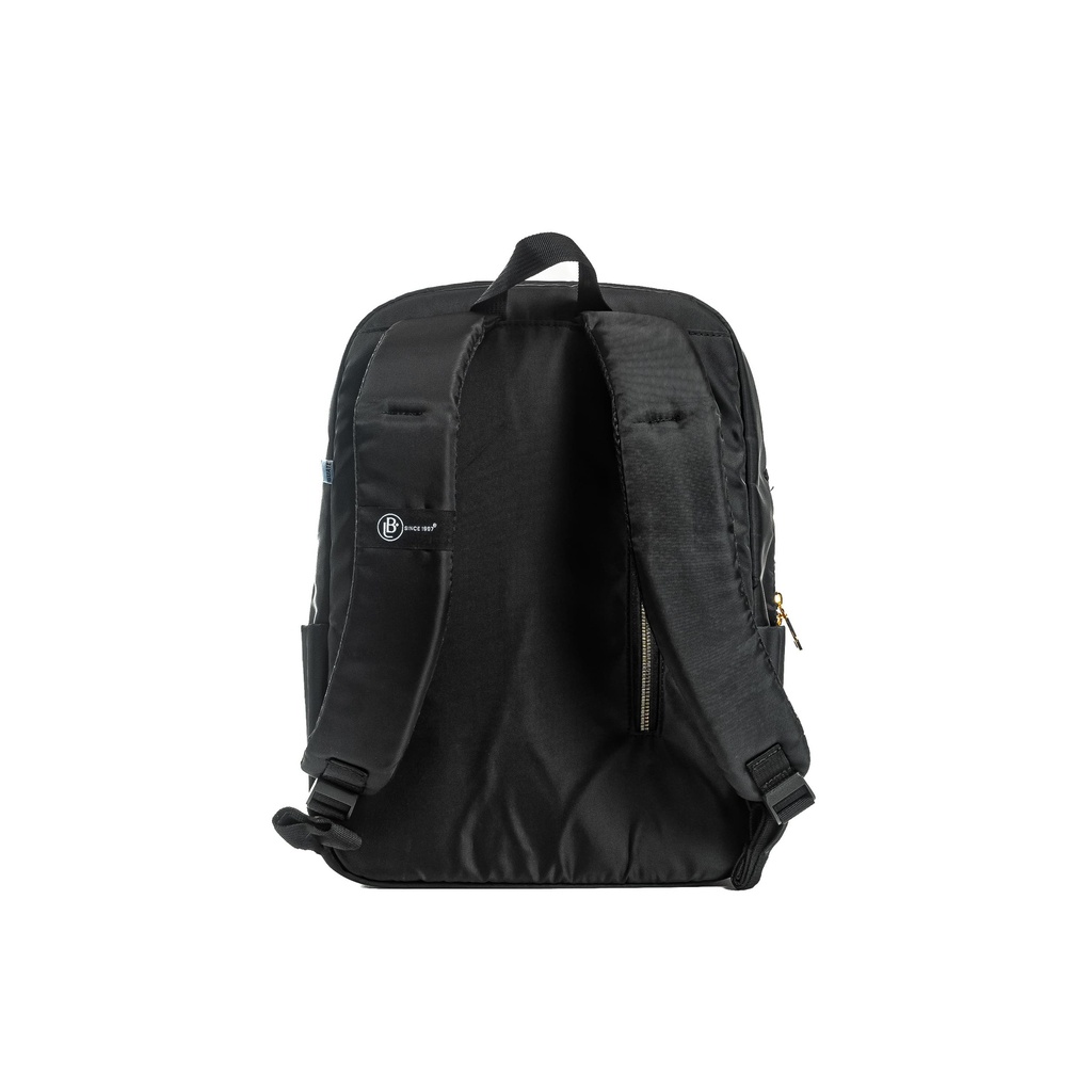 MOCHILA DE ESPALDA NEGRA 16"
