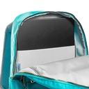 MOCHILA DE ESPALDA TURQUESA 16"