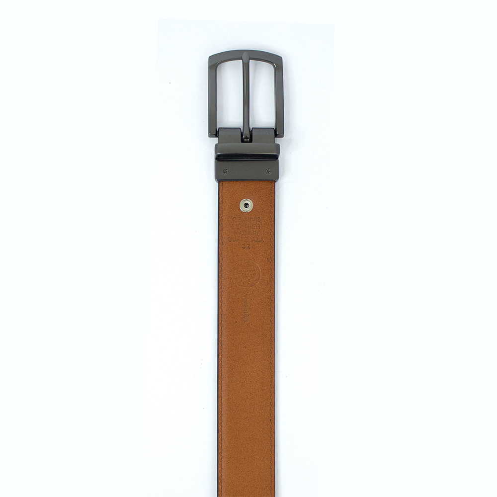 CINCHO DE CUERO REVERSIBLE