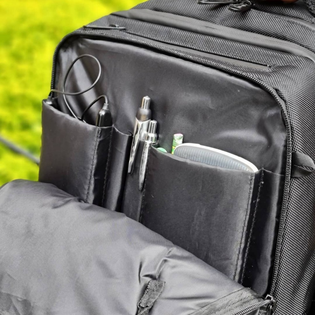 Mochila Molvu Zacualpa Negro 15"