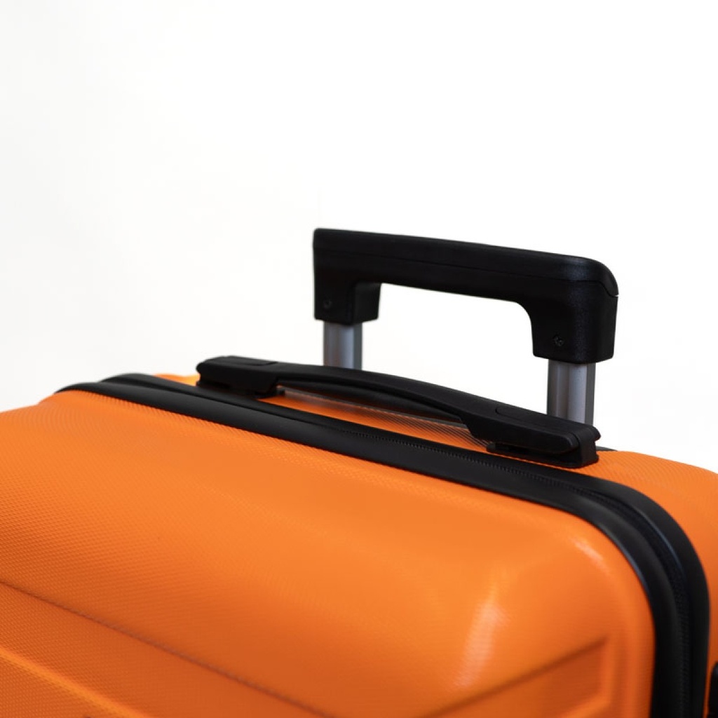 SET NARANJA DE MALETAS MOLVU RIGIDAS