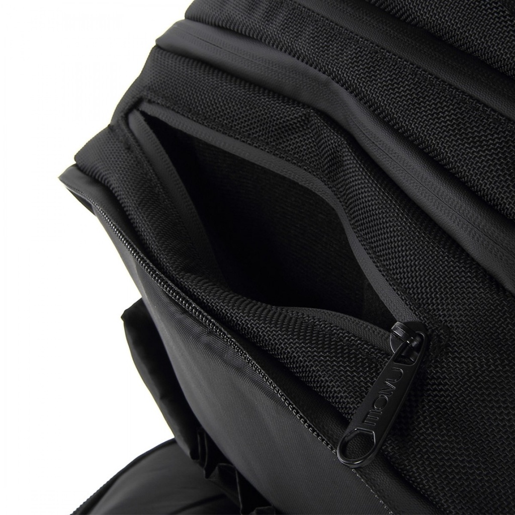 Mochila Molvu Zacualpa Negro 17"