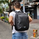 Mochila Molvu Zacualpa Negro 17"