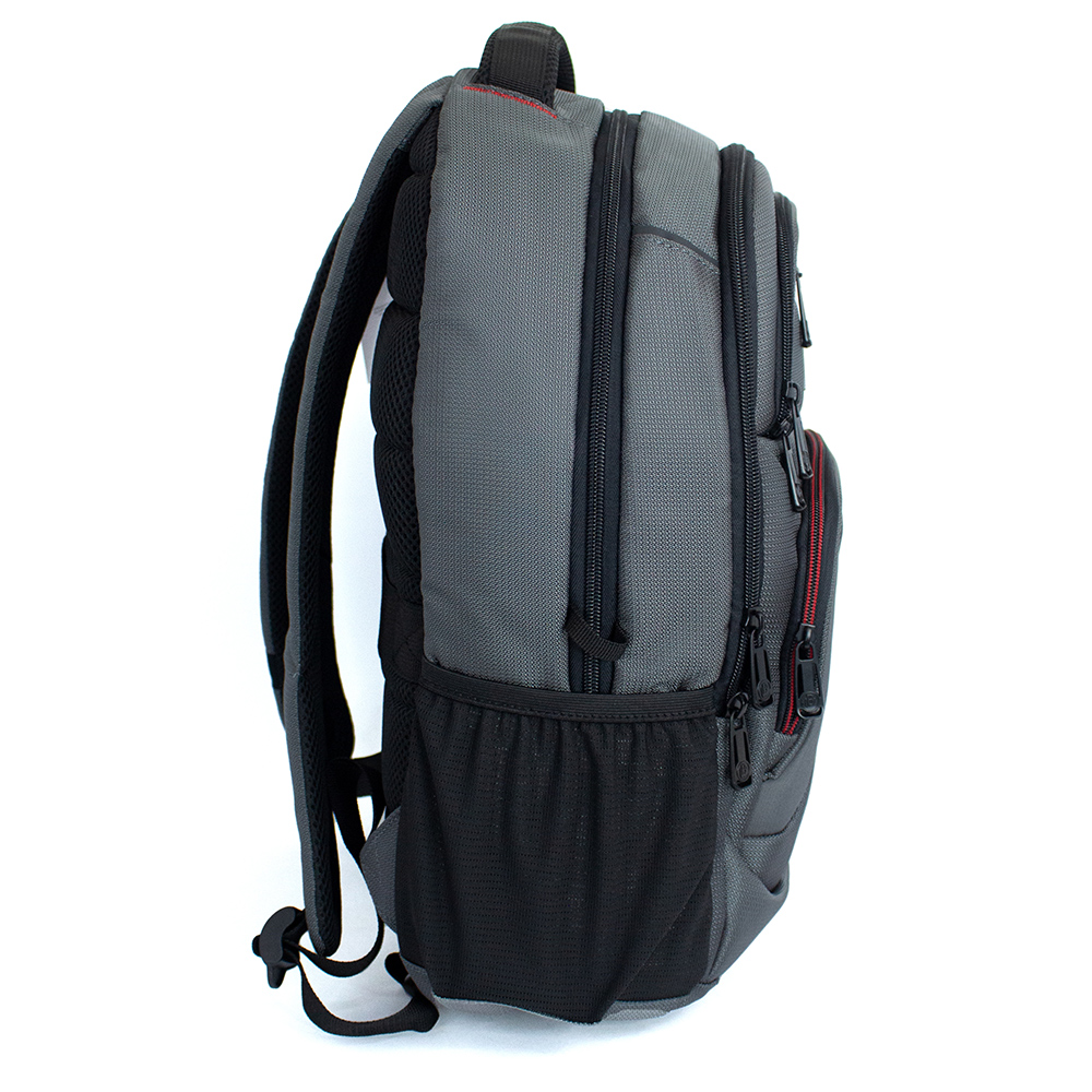 MOCHILA DE ESPALDA GRIS
