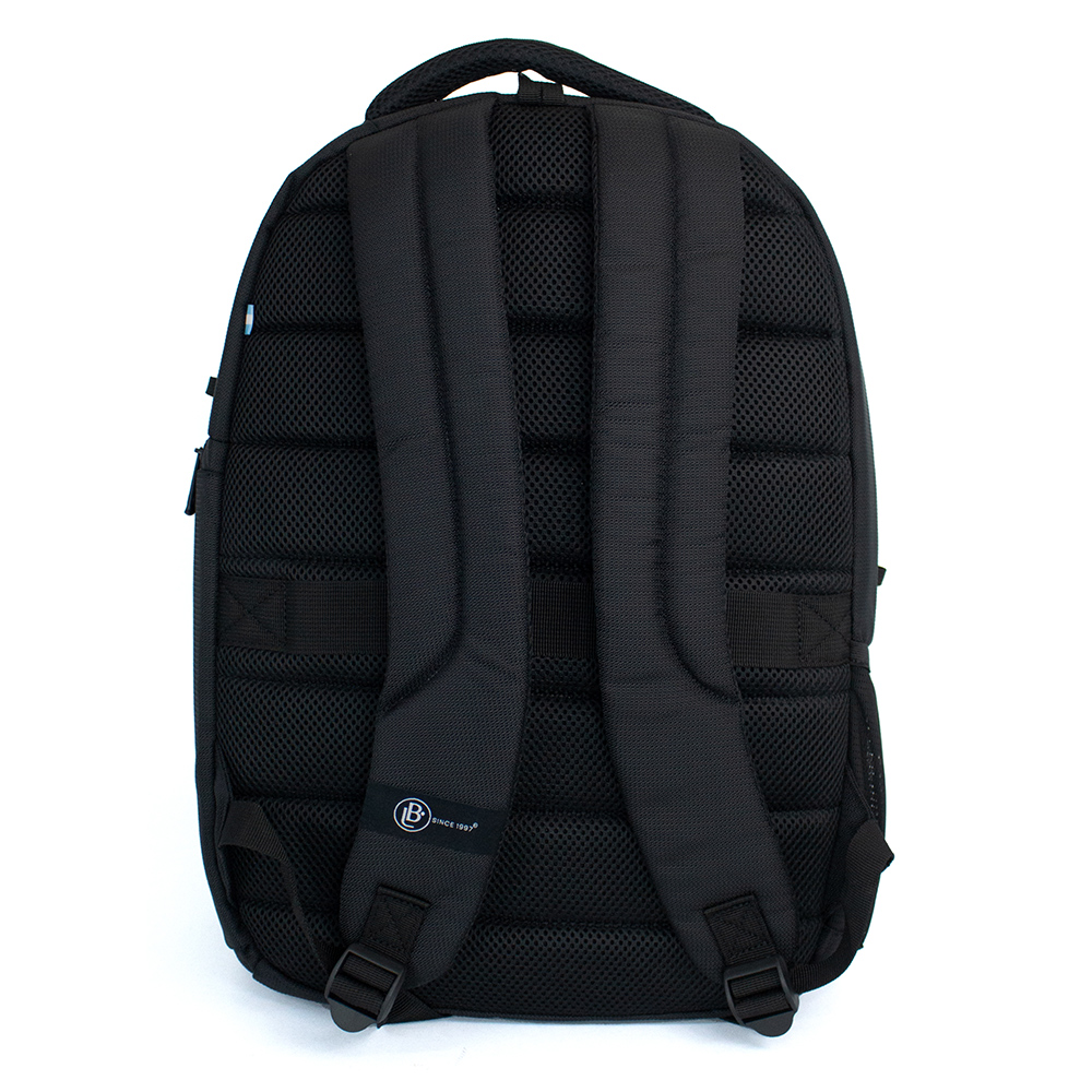 MOCHILA DE ESPALDA NEGRA
