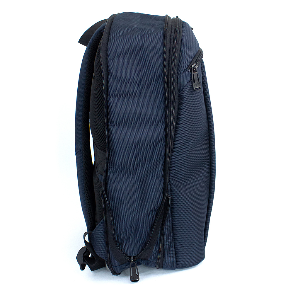 MOCHILA DE ESPALDA EXPANDIBLE AZUL