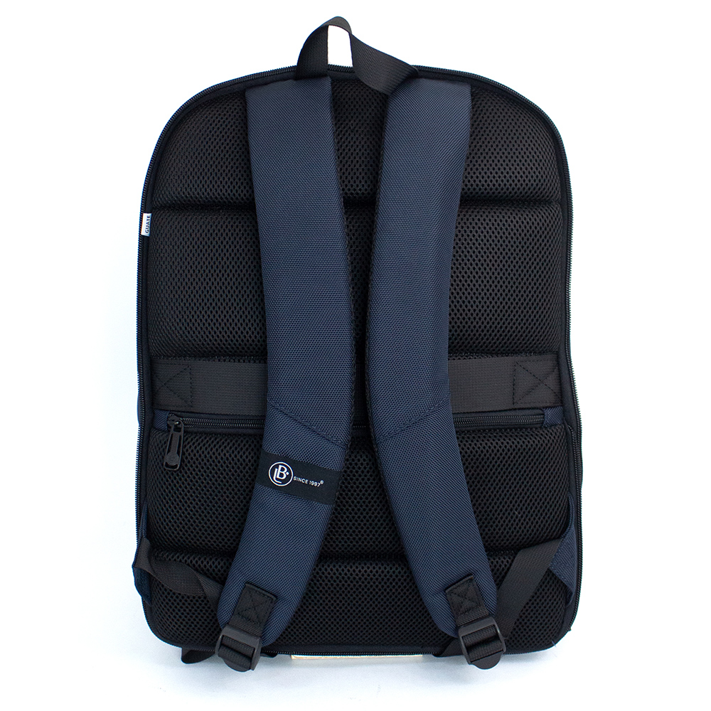 MOCHILA DE ESPALDA EXPANDIBLE AZUL