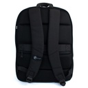 MOCHILA DE ESPALDA EXPANDIBLE NEGRA