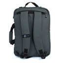 PORTAFOLIO TIPO MOCHILA GRIS