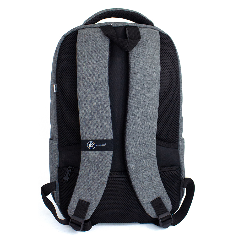 MOCHILA DE ESPALDA GRIS