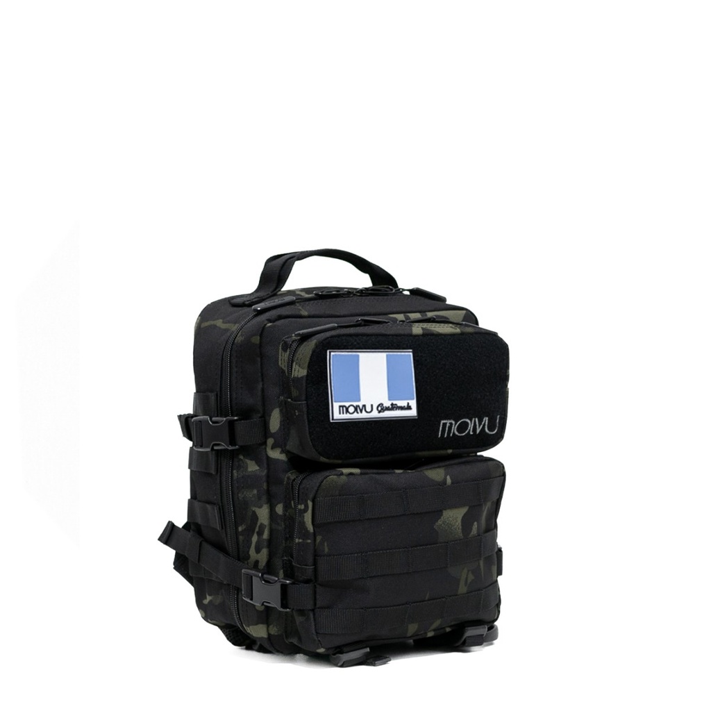 Mochila Molvu Roquita Negro Camu