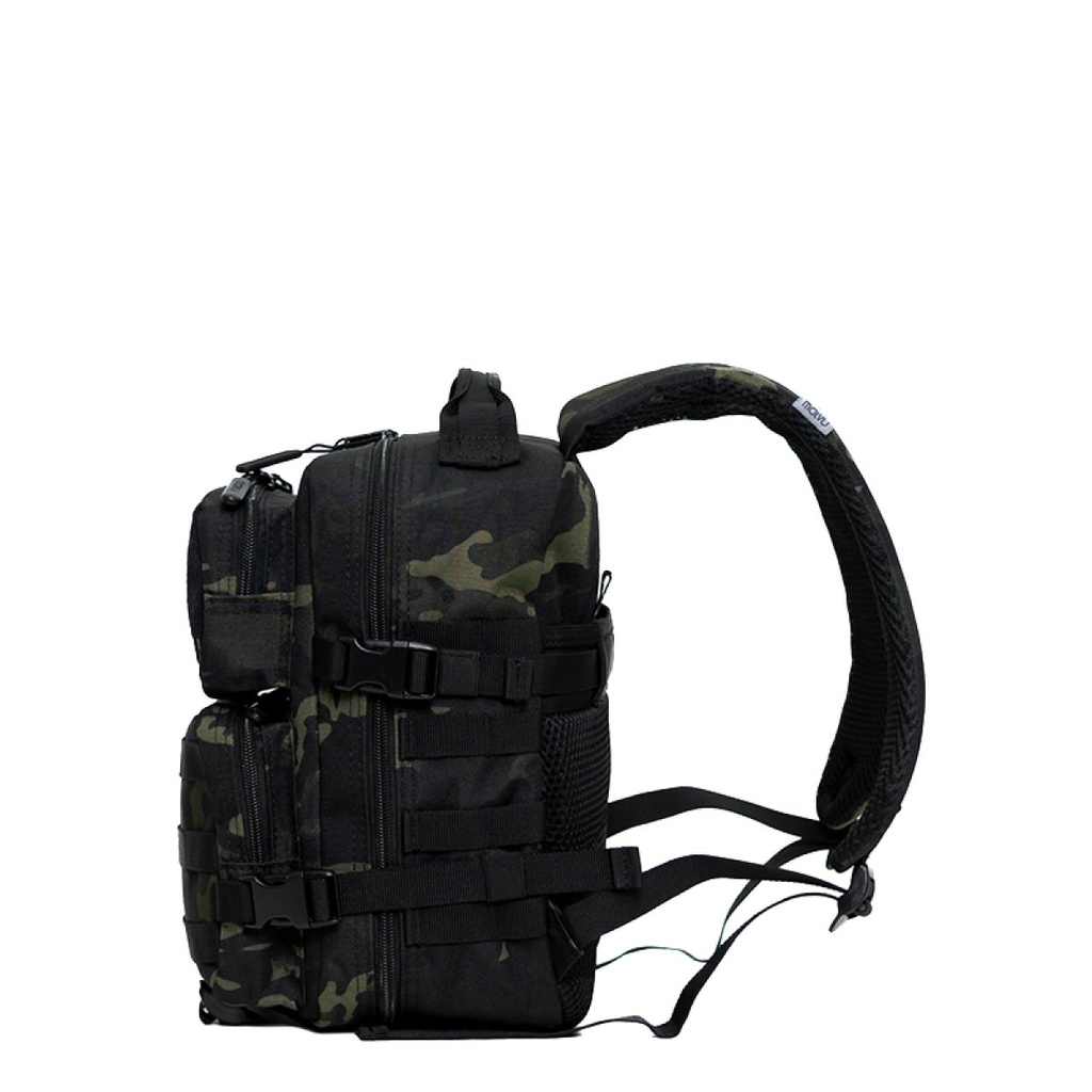 Mochila Molvu Roquita Negro Camu