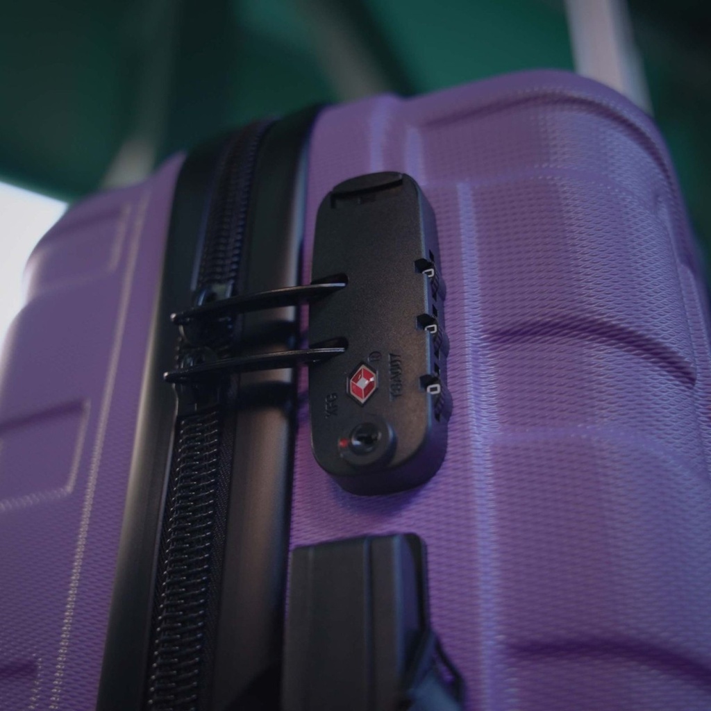 Set De Maletas Molvu Lavanda