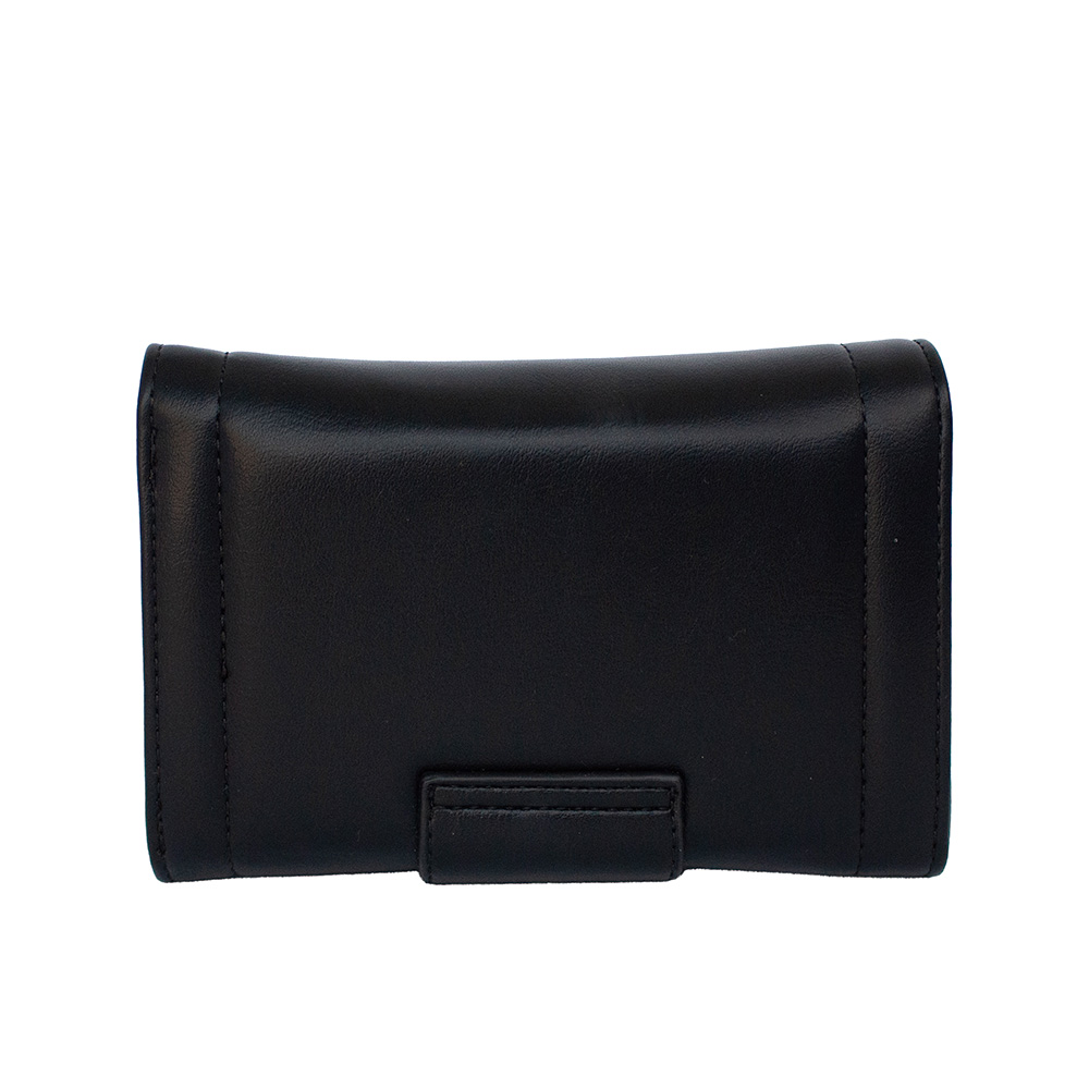 Billetera Mediana Refresh Trifold Negro