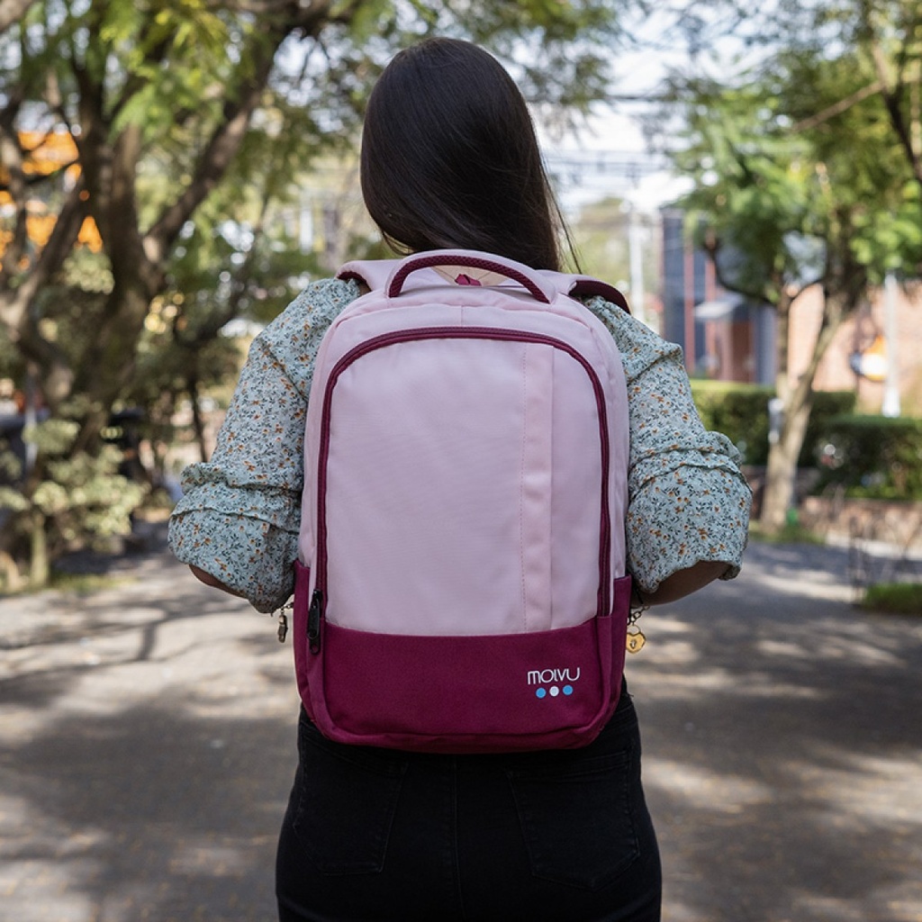 Mochila Molvu U2 Rosada