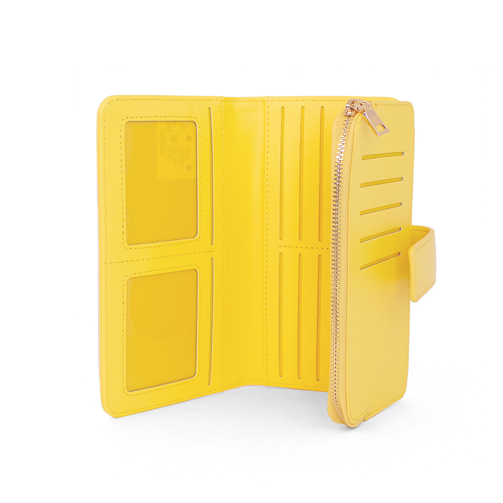 Billetera Grande Refresh Lía Amarillo