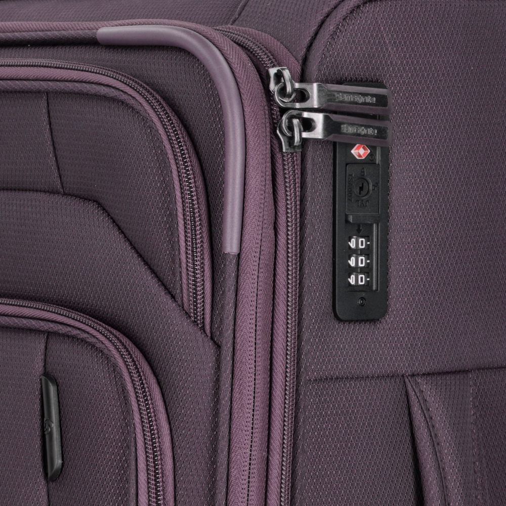 Maleta Samsonite Airshock Spinner Exp Purple 20"