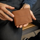 Billetera LB Doble Para Hombre Hosum Coffee