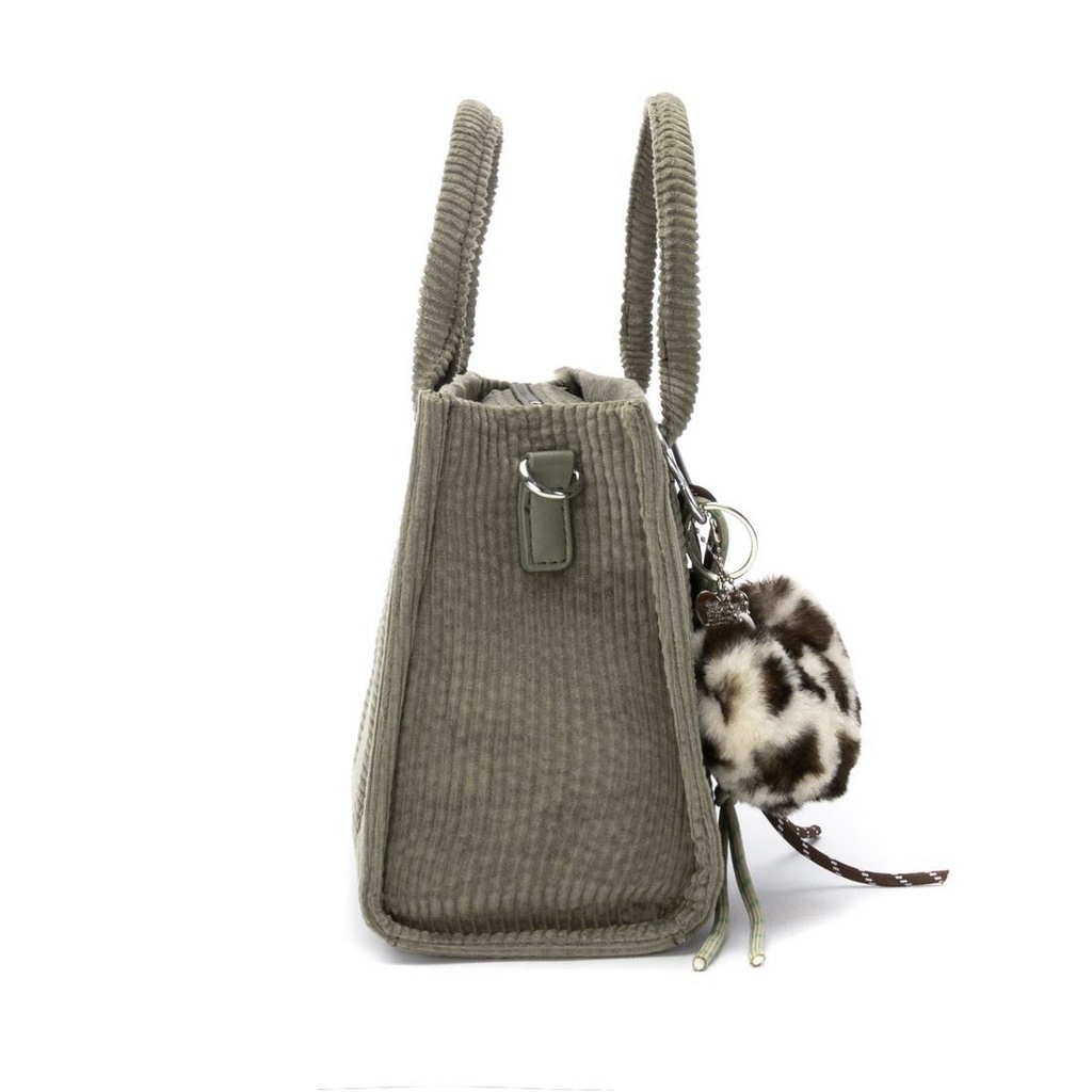  Bolso Refresh Tipo Satchel Fabi kaki