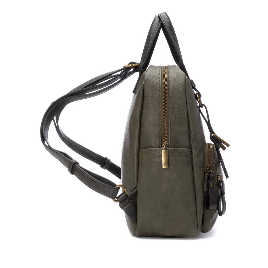 Bolso Refresh Tipo Mochila Rolo Kaki