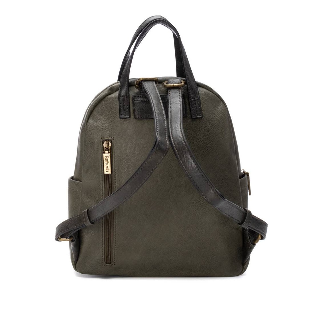 Bolso Refresh Tipo Mochila Rolo Kaki