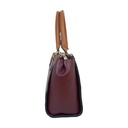  Bolso LB Tipo Satchel Nay Burdeos