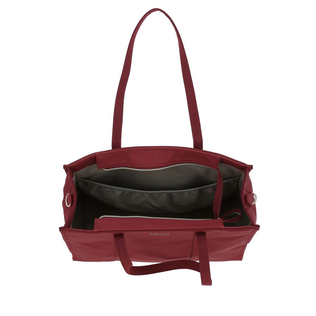 Bolso Tipo Tote Rojo Madison Athziry