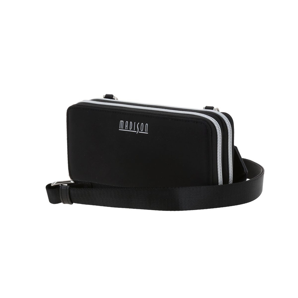 Billetera Grande Para Mujer Color Negro Madison Maritza