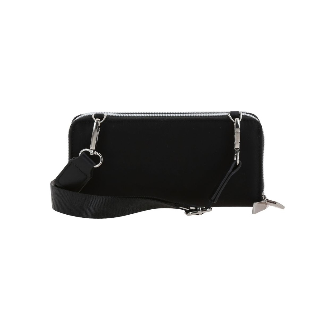 Billetera Grande Para Mujer Color Negro Madison Maritza
