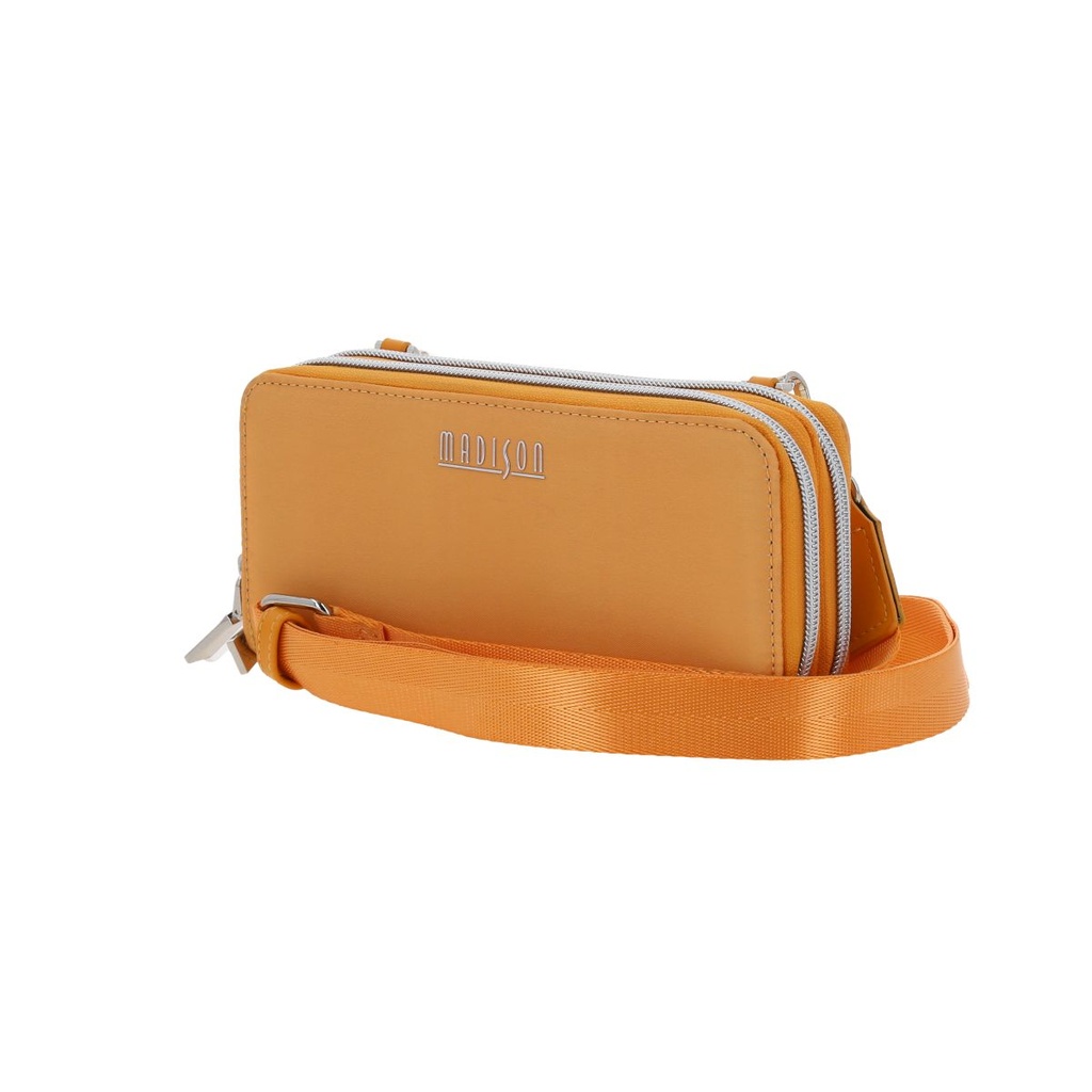Billetera Grande Para Mujer Color Naranja Madison Maritza