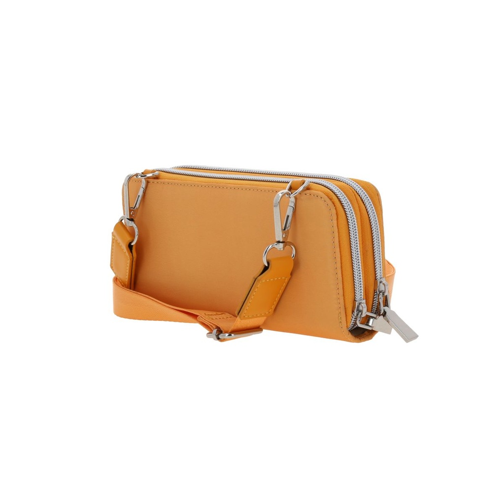 Billetera Grande Para Mujer Color Naranja Madison Maritza